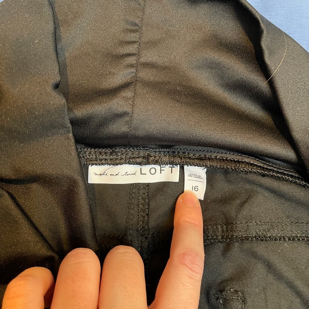Loft maternity skinny pants